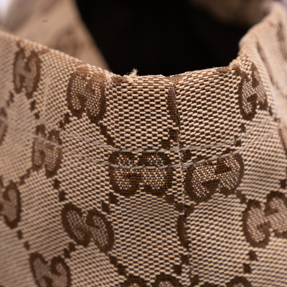 Pre-Loved Gucci GG Canvas Web Tote - Picture 7 of 11